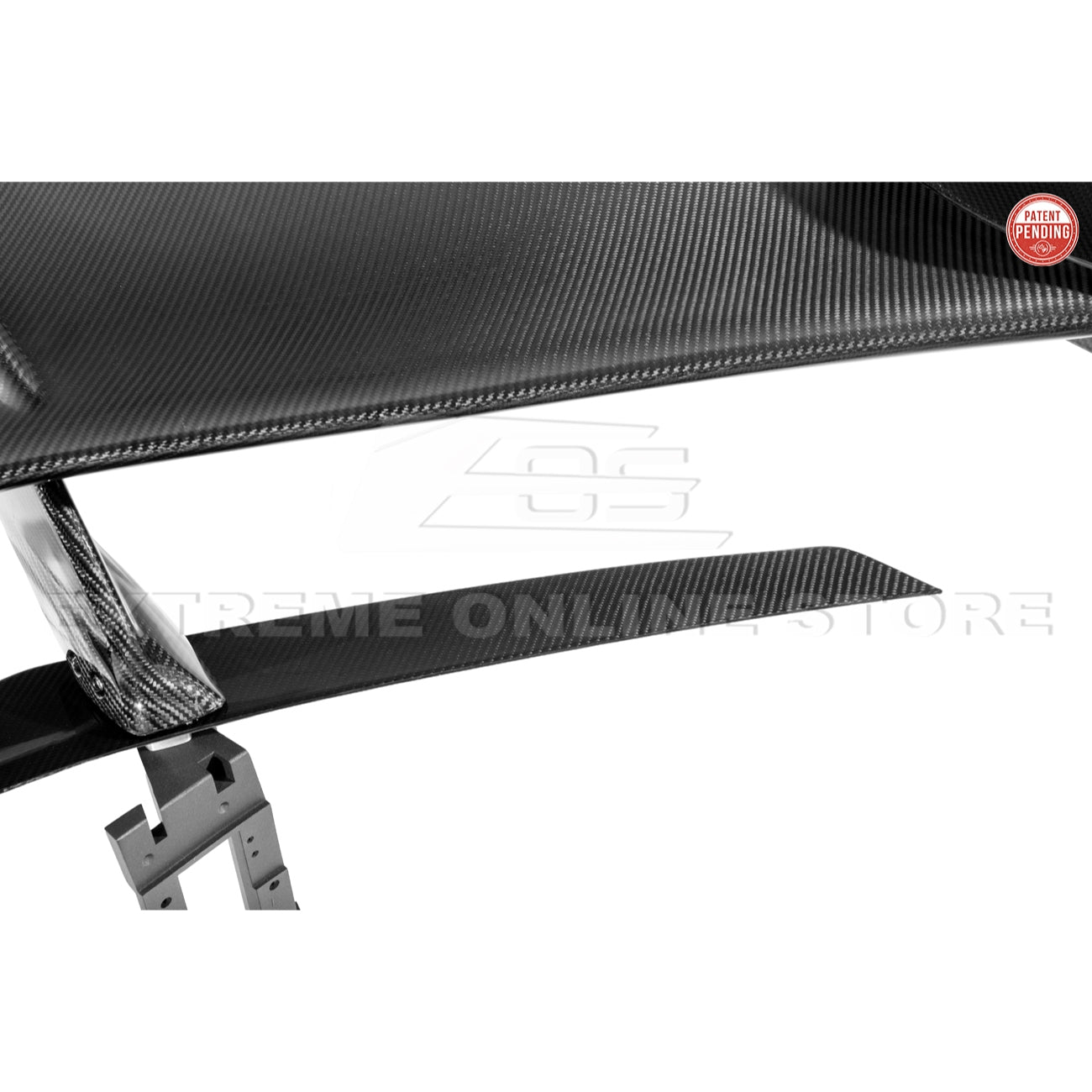 C8 Corvette Carbon Fiber ZR1 Rear High Wing Spoiler