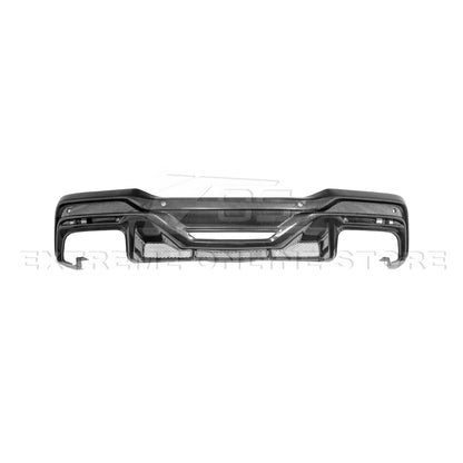 2024+ Mustang S650 Dark Horse Style Dry Carbon Fiber Rear Bumper Diffuser