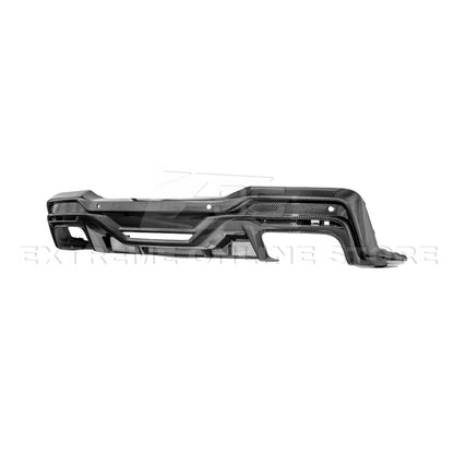 2024+ Mustang S650 Dark Horse Style Dry Carbon Fiber Rear Bumper Diffuser