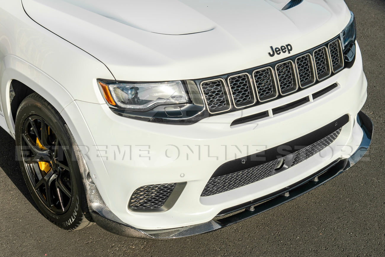 2017 - 21 Grand Cherokee SRT Trackhawk Carbon Fiber Front Splitter