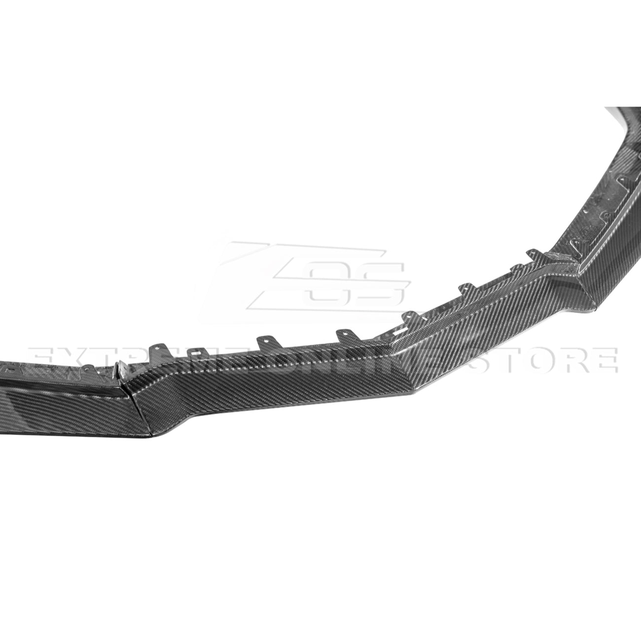 Corvette C8 Z06 Z07 Extended Carbon Fiber Front Lip Splitter