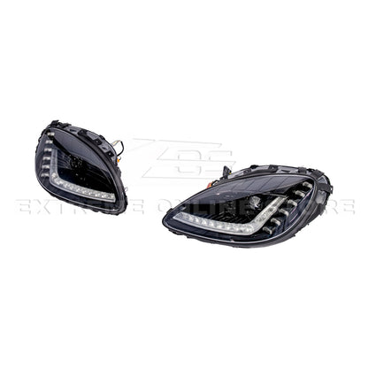 2005 - 13 Corvette C6 l C7 Style Projector LED Sequential Signal Turn Headlights