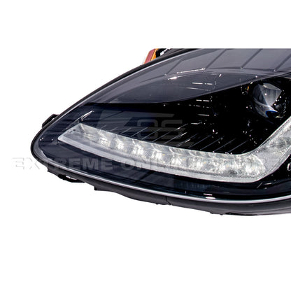 2005 - 13 Corvette C6 l C7 Style Projector LED Sequential Signal Turn Headlights