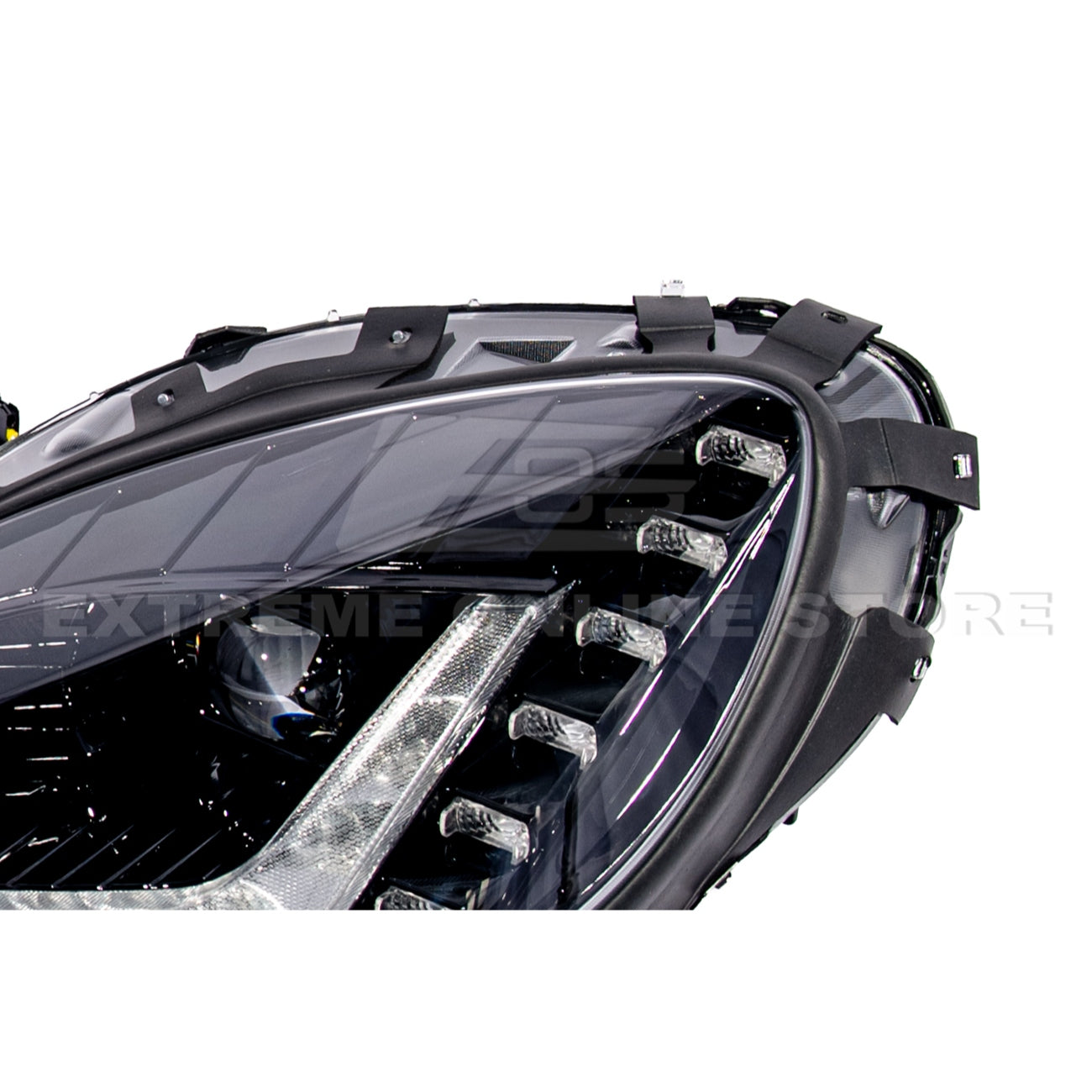 2005 - 13 Corvette C6 l C7 Style Projector LED Sequential Signal Turn Headlights