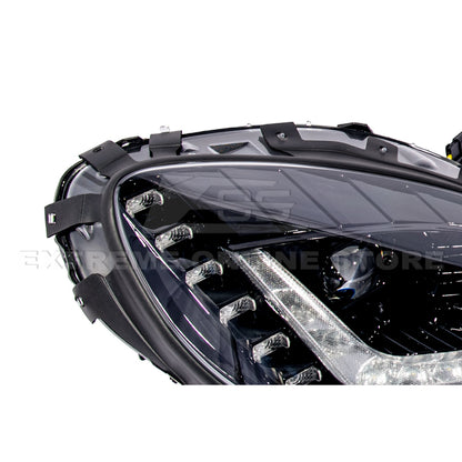 2005 - 13 Corvette C6 l C7 Style Projector LED Sequential Signal Turn Headlights