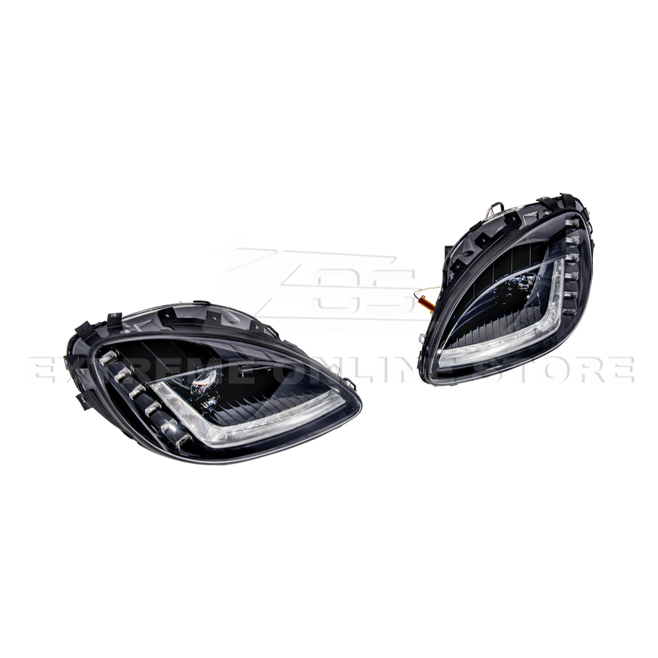 2005 - 13 Corvette C6 l C7 Style Projector LED Sequential Signal Turn Headlights