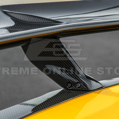 C8 Corvette Carbon Fiber ZR1 Rear High Wing Spoiler
