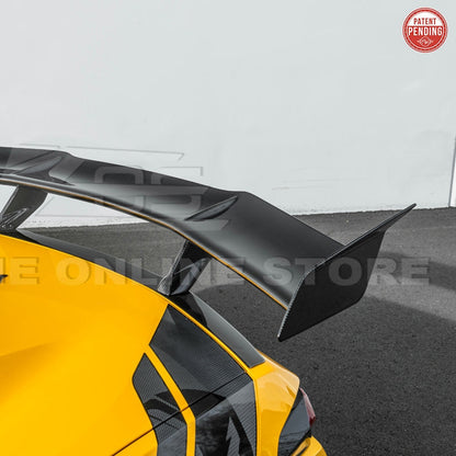 C8 Corvette Carbon Fiber ZR1 Rear High Wing Spoiler