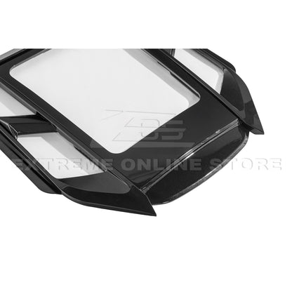 C8 Corvette Stingray / Z06 Convertible Rear Hatch Upper Tonneau Window Inserts