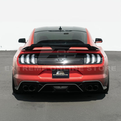 2018 - 23 Mustang Carbon Fiber Rear Tail Light Trim Bezel Cover