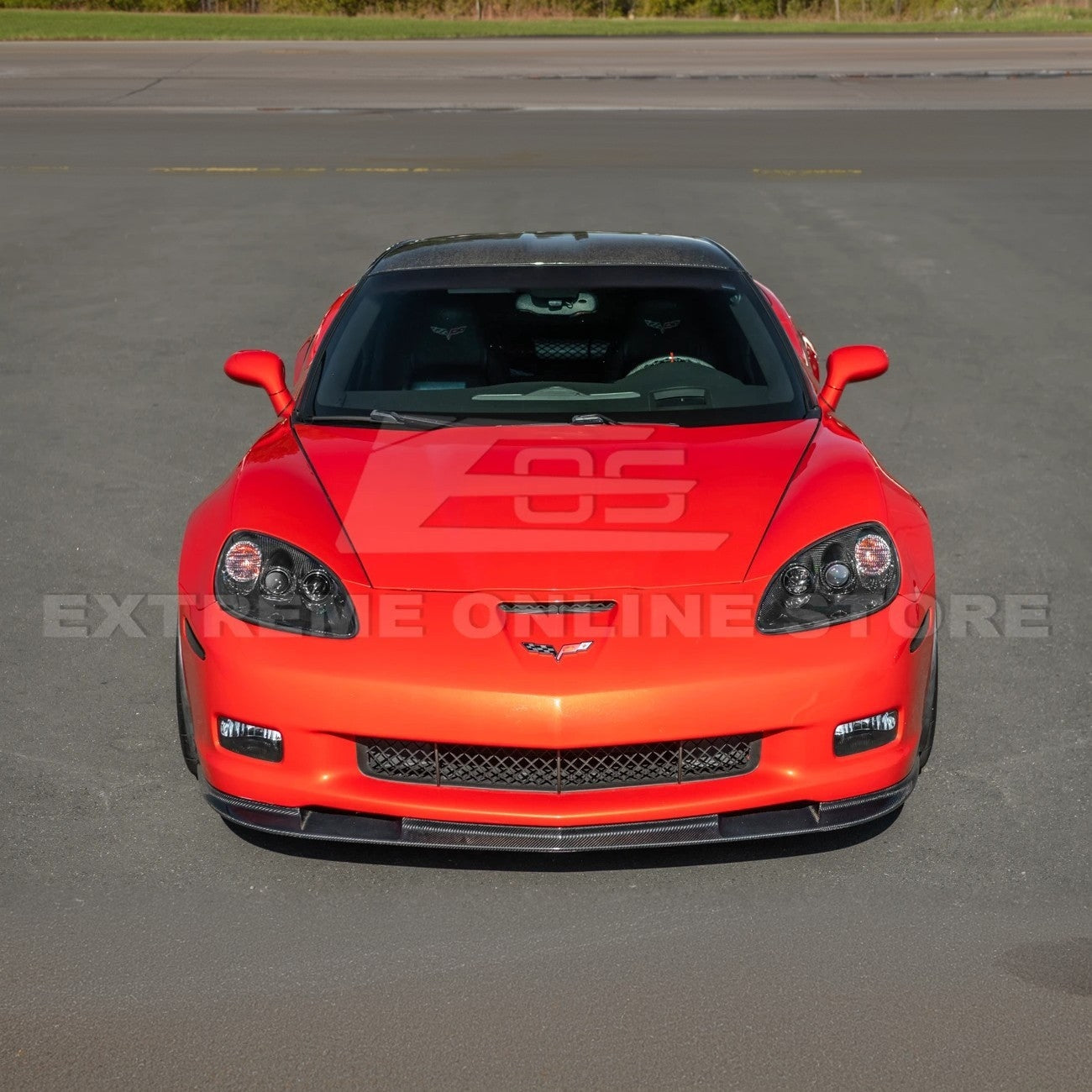 2005 - 13 Corvette C6 Replacement Dry Carbon Fiber Headlights Housing