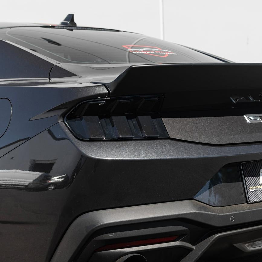 2024 - 25 Mustang Smoked Rear Tail Light Trim Bezel