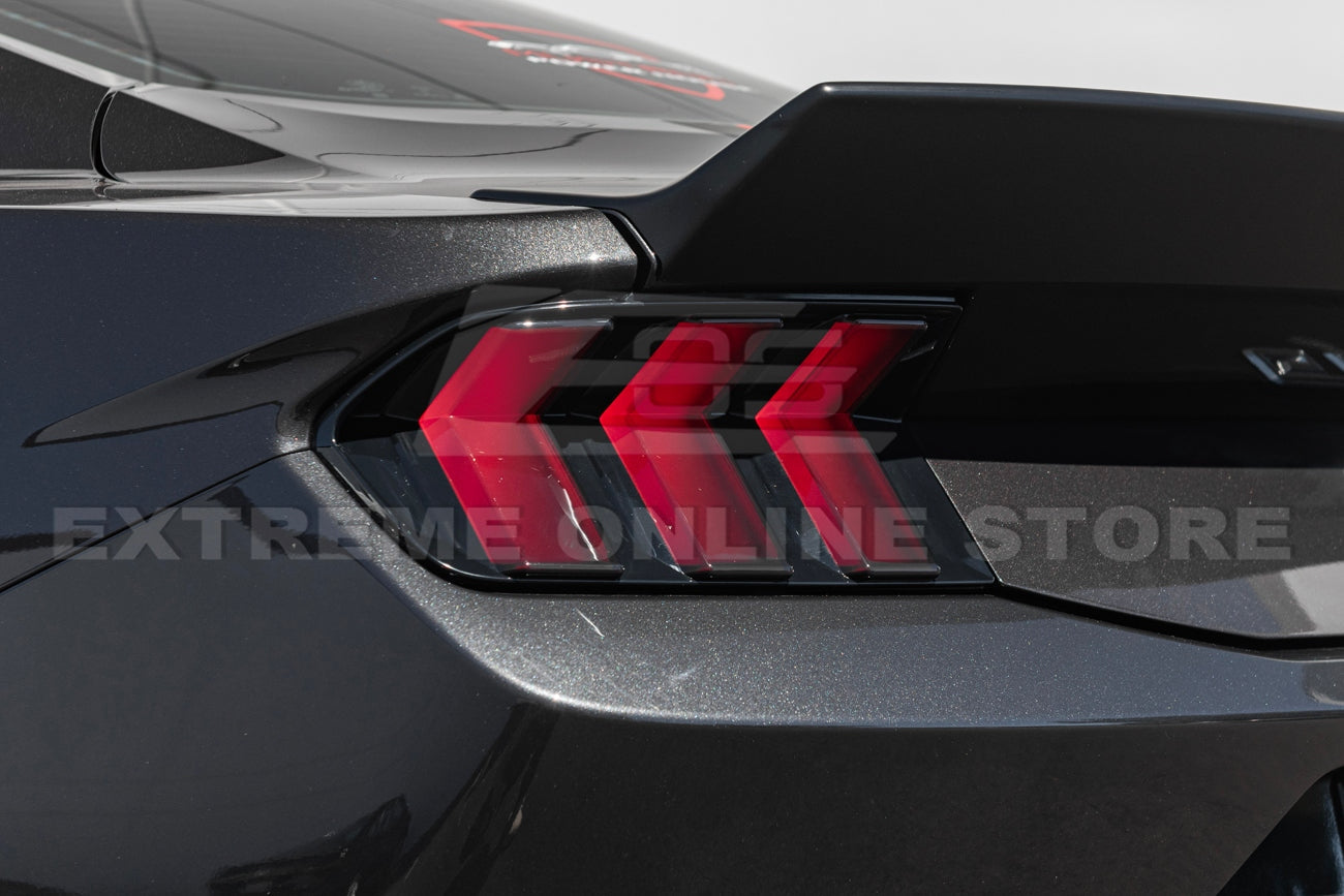 2024 - 25 Mustang Smoked Rear Tail Light Trim Bezel