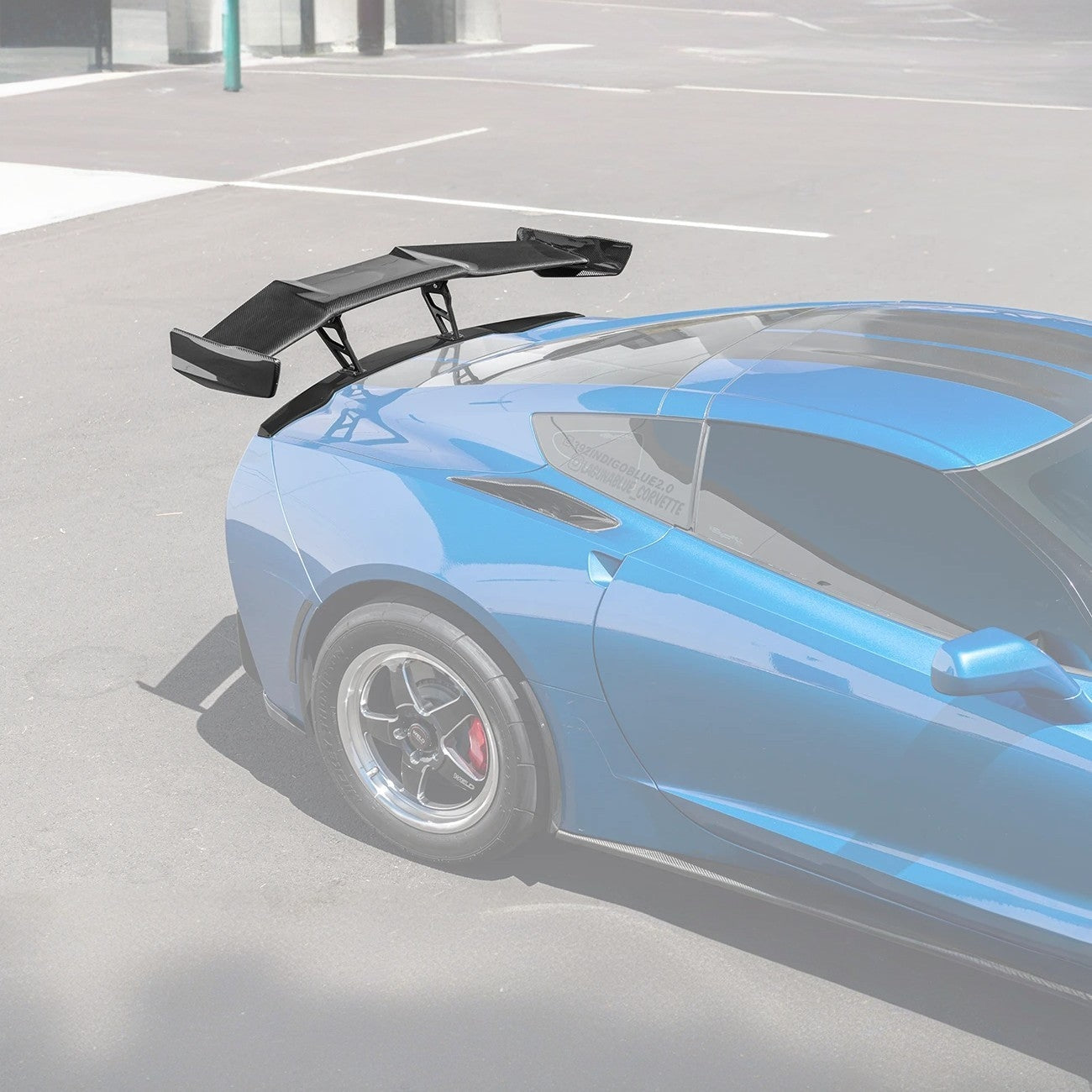 2014 - 19 C7 Corvette ZR1 ZTK Rear Spoiler High Wing