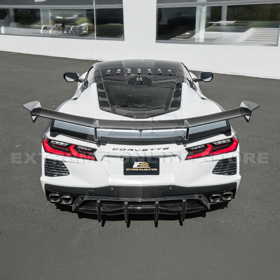 C8 Corvette Stingray Rear Bumper Diffuser