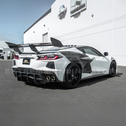 C8 Corvette Stingray Rear Bumper Diffuser