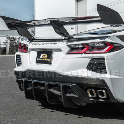 C8 Corvette Stingray Rear Bumper Diffuser