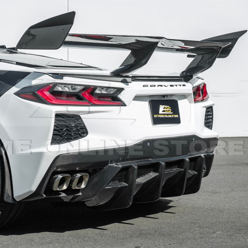 C8 Corvette Stingray Rear Bumper Diffuser