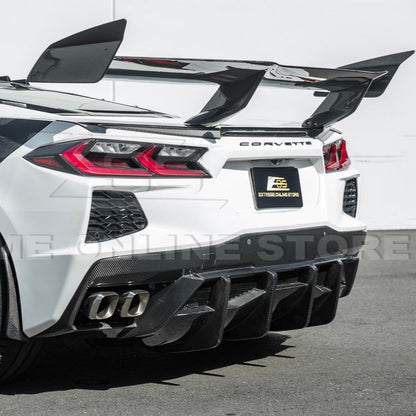 C8 Corvette Stingray Rear Bumper Diffuser