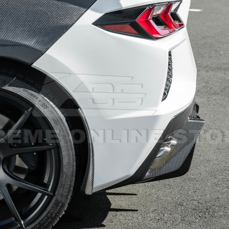 C8 Corvette Stingray Rear Bumper Diffuser