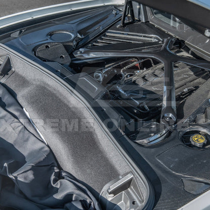 C8 Corvette Stingray / Z06 / E-Ray Carbon Fiber Engine Bay Struct Covers