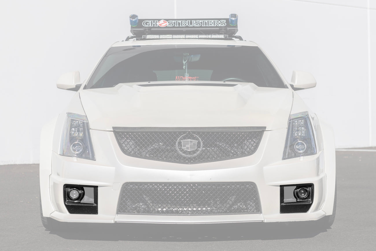 2009 - 15 Cadillac CTS-V Carbon Fiber Front Fog Light Cover