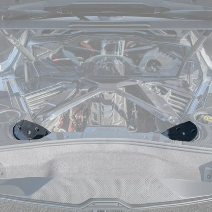 C8 Corvette Stingray / Z06 / E-Ray Carbon Fiber Engine Bay Struct Covers