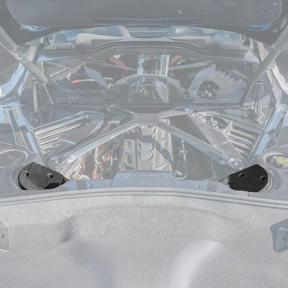 C8 Corvette Stingray / Z06 / E-Ray Carbon Fiber Engine Bay Struct Covers