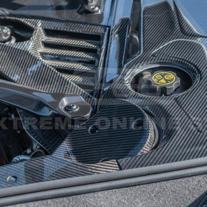 C8 Corvette Stingray / Z06 / E-Ray Carbon Fiber Engine Bay Struct Covers