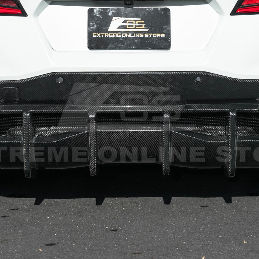 C8 Corvette Stingray Rear Bumper Diffuser