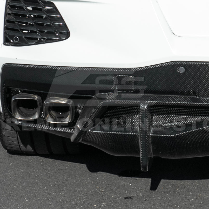 C8 Corvette Stingray Rear Bumper Diffuser