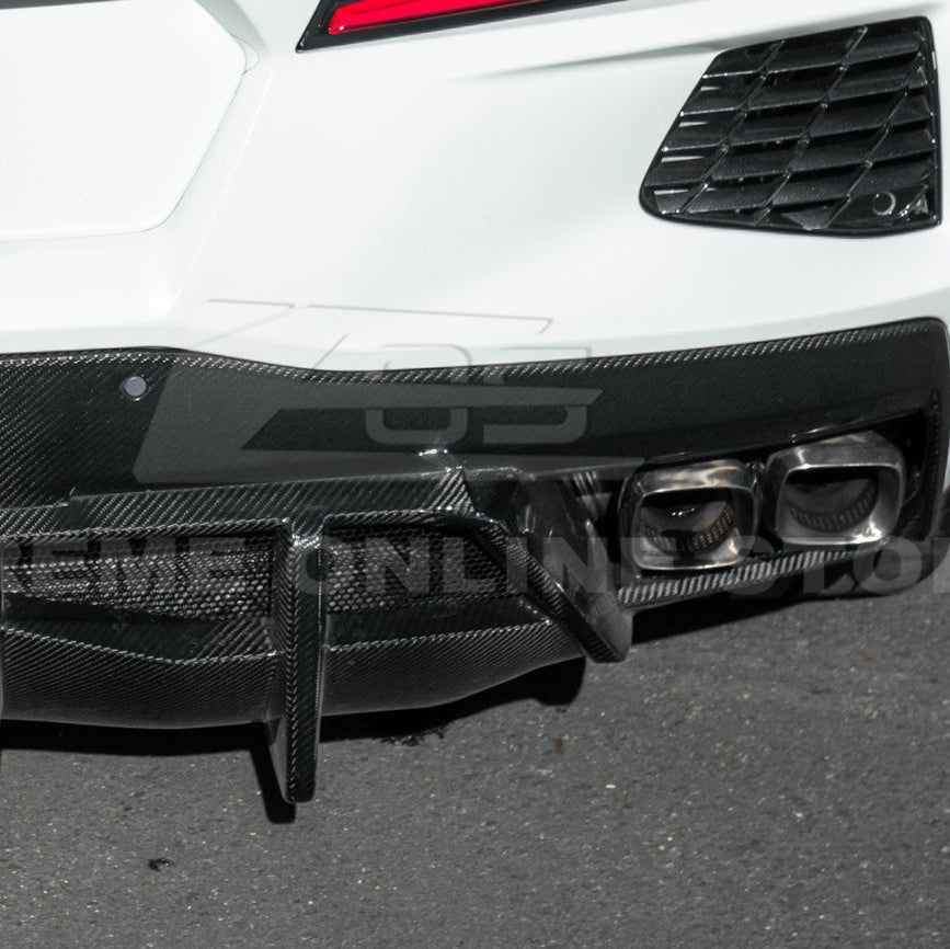 C8 Corvette Stingray Rear Bumper Diffuser
