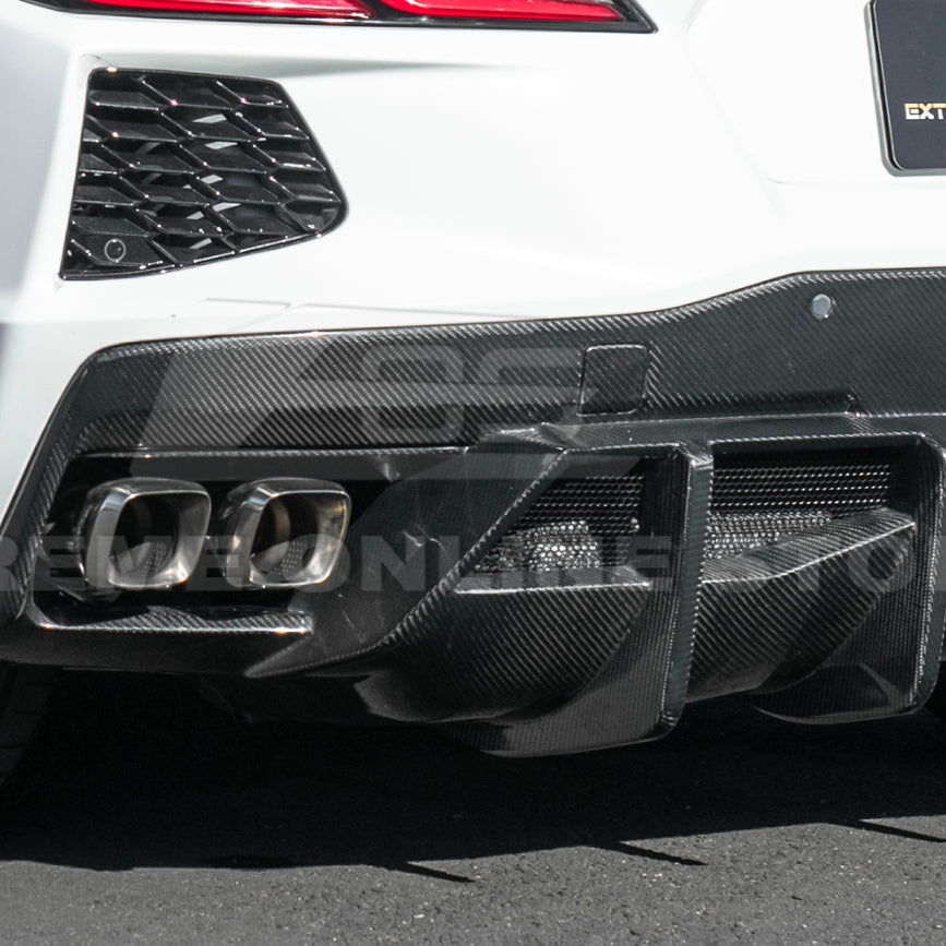 C8 Corvette Stingray Rear Bumper Diffuser