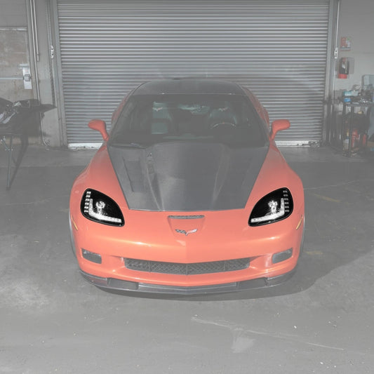 2005 - 13 Corvette C6 l C7 Style Projector LED Sequential Signal Turn Headlights