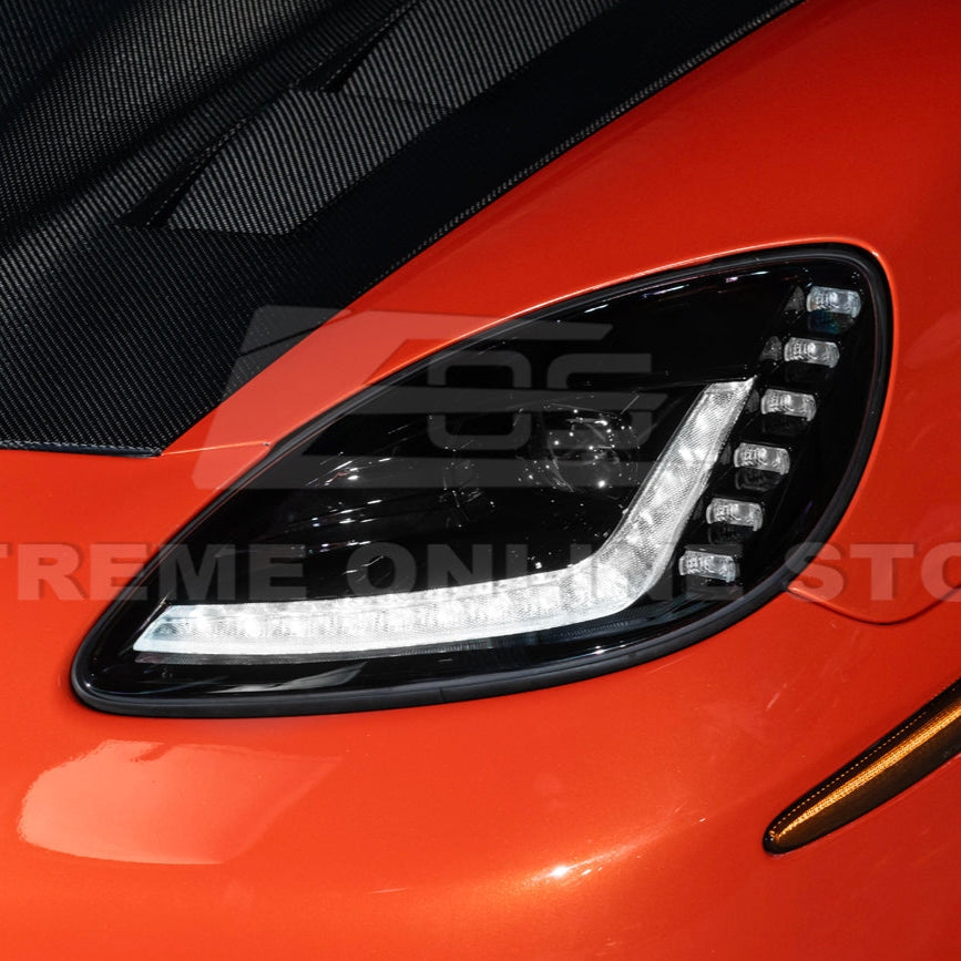 2005 - 13 Corvette C6 l C7 Style Projector LED Sequential Signal Turn Headlights