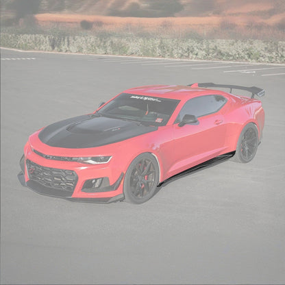 2016 - 24 Camaro Carbon Fiber ZL1 Side Skirts