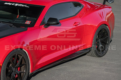 2016 - 24 Camaro Carbon Fiber ZL1 Side Skirts
