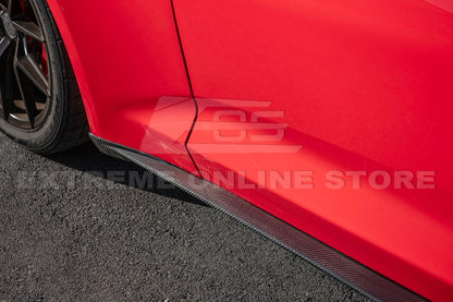 2016 - 24 Camaro Carbon Fiber ZL1 Side Skirts