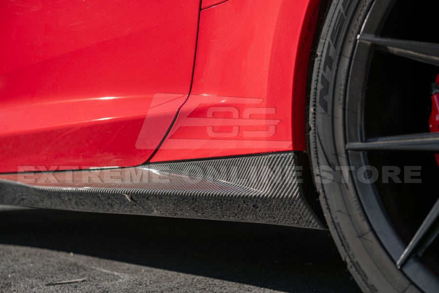 2016 - 24 Camaro Carbon Fiber ZL1 Side Skirts