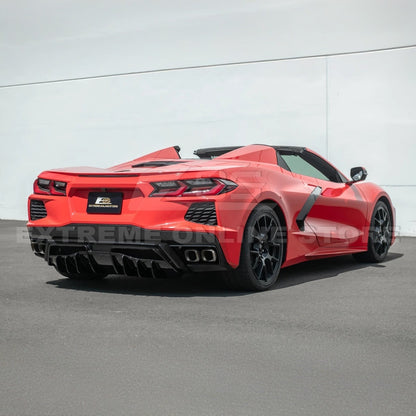 C8 Corvette Stingray Rear Bumper Diffuser Addon