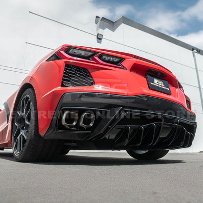 C8 Corvette Stingray Rear Bumper Diffuser Addon