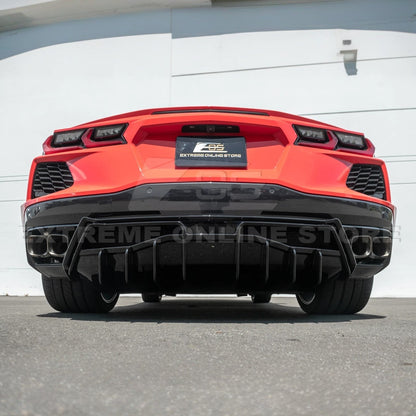 C8 Corvette Stingray Rear Bumper Diffuser Addon