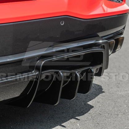 C8 Corvette Stingray Rear Bumper Diffuser Addon