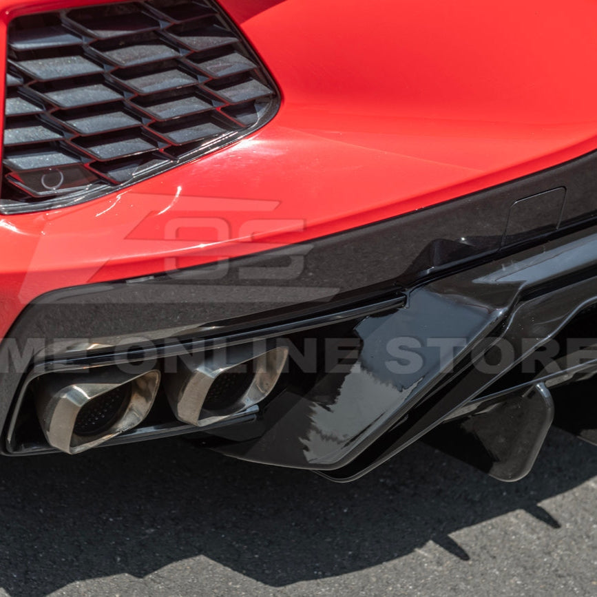 C8 Corvette Stingray Rear Bumper Diffuser Addon