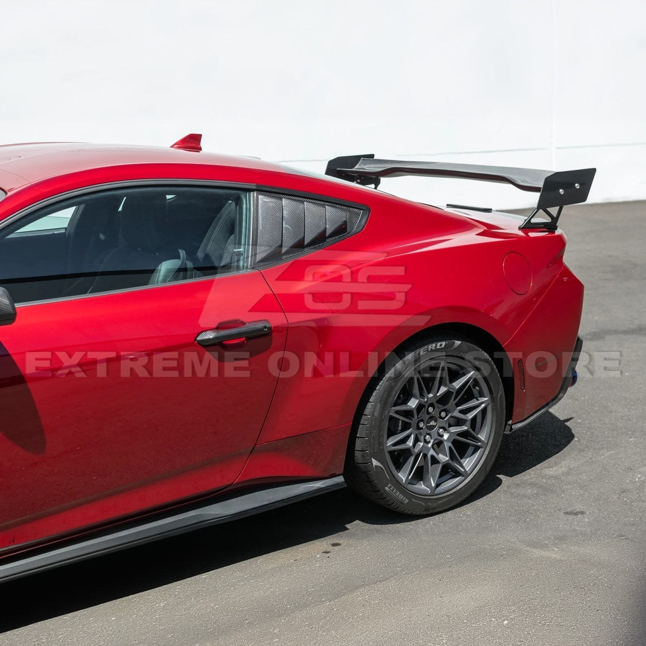 2024+ Mustang S650 Carbon Fiber Side Quarter Window Louvers