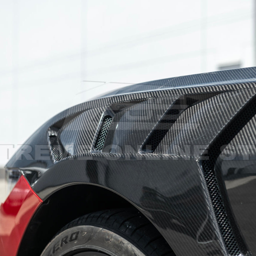 2024+ Mustang S650 GTD Style Carbon Fiber Vented Fenders