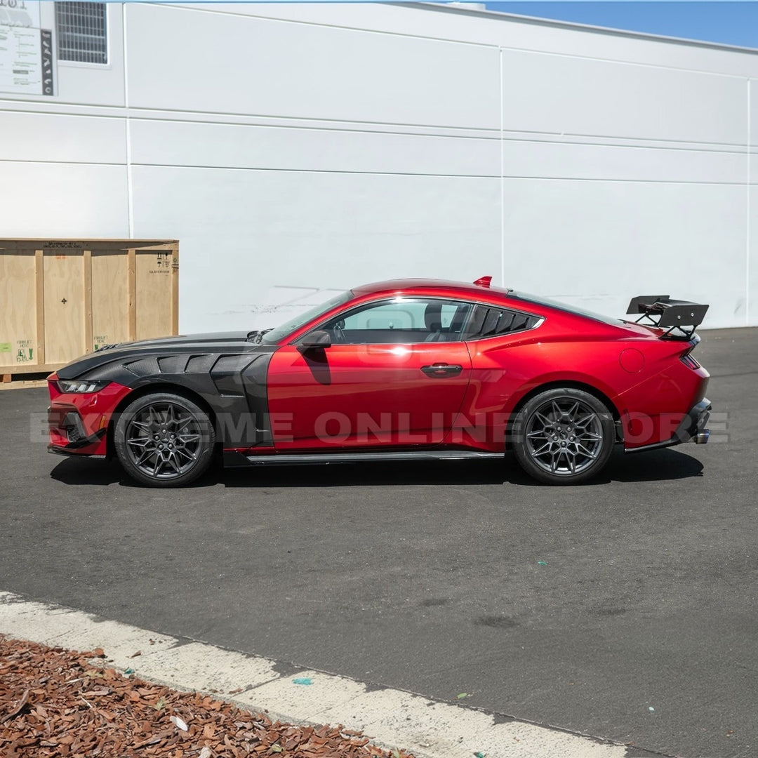 2024+ Mustang S650 GTD Style Carbon Fiber Vented Fenders