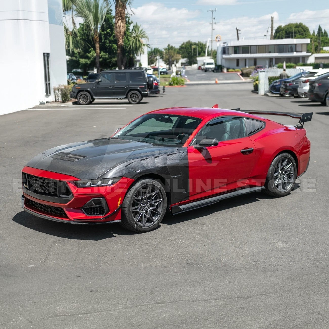 2024+ Mustang S650 GTD Style Carbon Fiber Vented Fenders