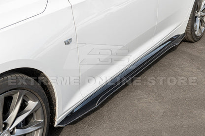2020 - 24 Cadillac CT5-V Blackwing Style Carbon Fiber Splitter and Side Skirts