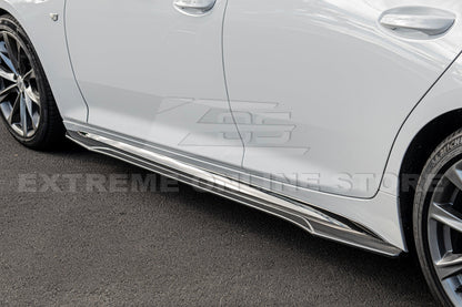 2020 - 24 Cadillac CT5-V Blackwing Style Carbon Fiber Splitter and Side Skirts
